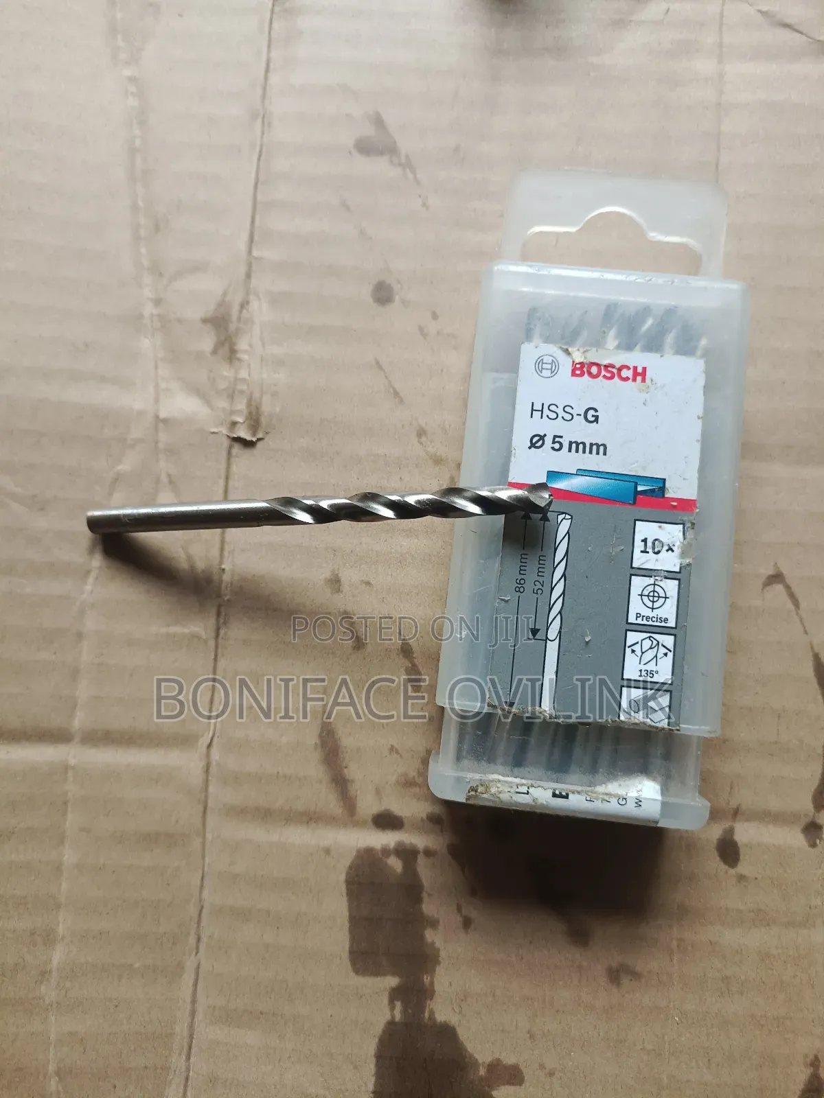 5mm Hss G Bosch Drill Bit ( Various Sizes Available