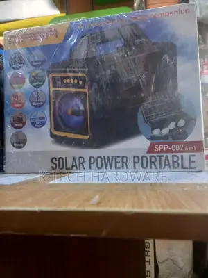 Qasa 4in1 Solar Power Portable+16v20w Solar Panel+Led Bulbs