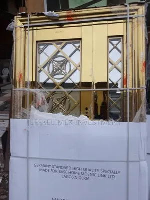Golden Glass Door
