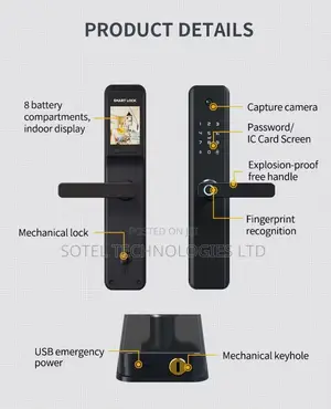 Smart Door Lock With Fingerprint