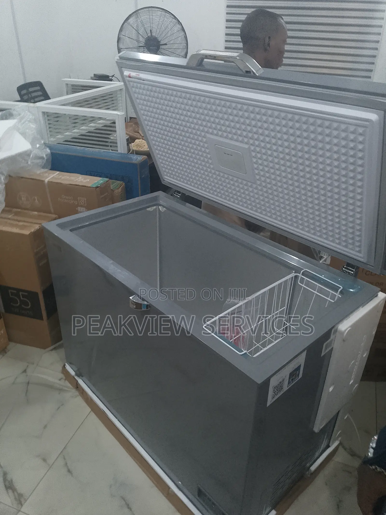 Spacious 300l Scanfrost Chest Freezer Available for Sale