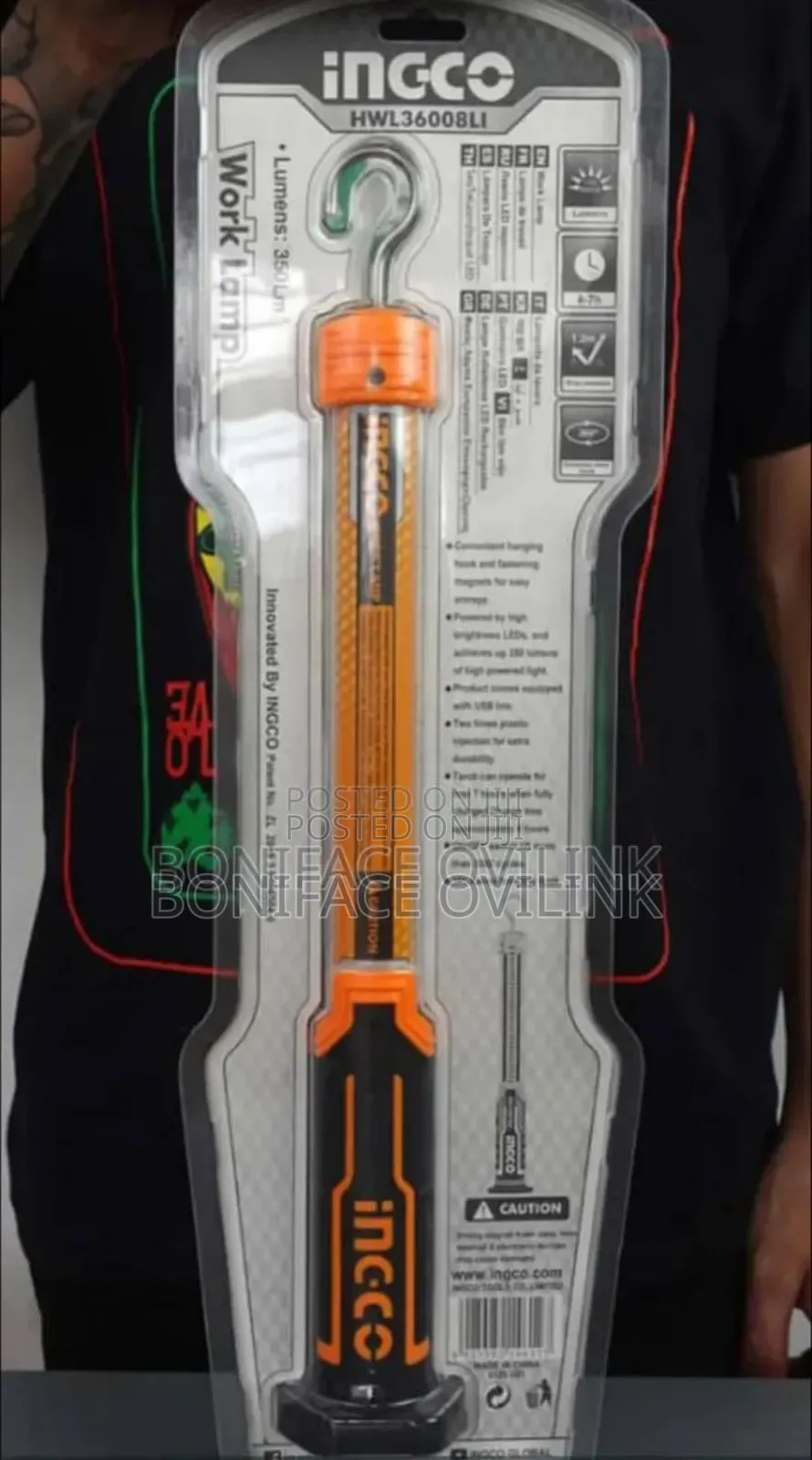 Cordless Led Work Lamp Ingco