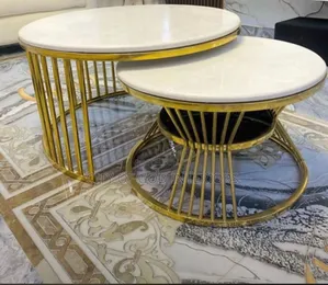 High Quality Imported Center Table Set With Marble Top