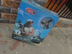 Remote Conrol Ox 18'' Hexa(Rf-1618) Rechargeable Fan + Light