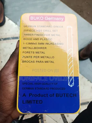Buko Cobalt Drill Bit 1mm to 13mm Hss. Co