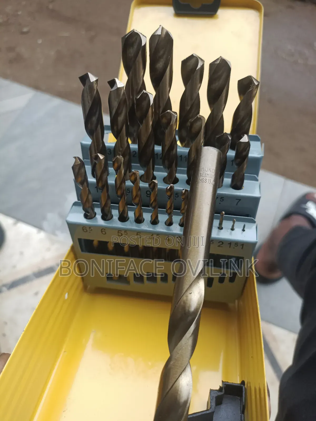 Buko Cobalt Drill Bit 1mm to 13mm Hss. Co