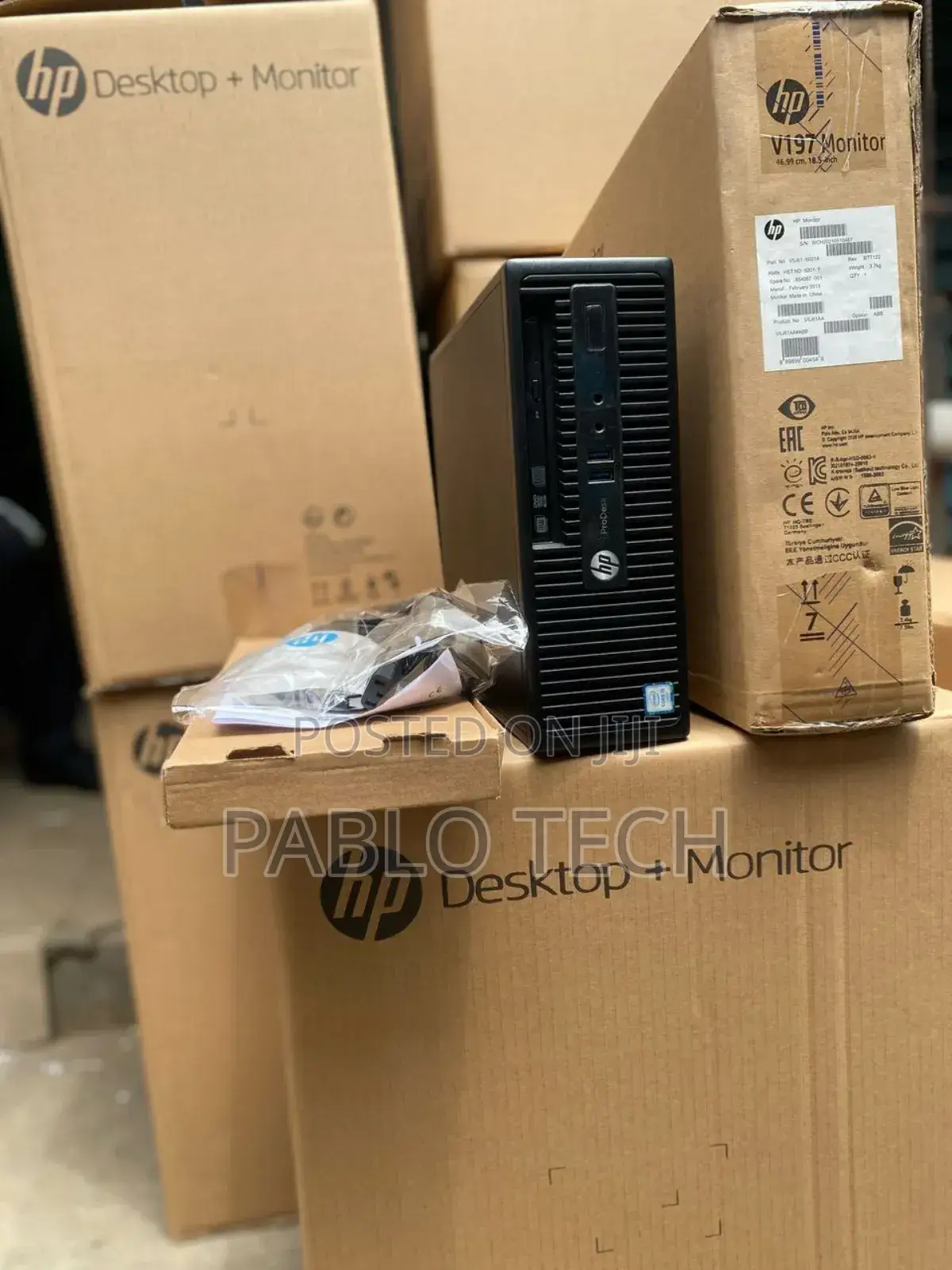 New Desktop Computer HP ProDesk 400 8GB Intel Core I5 SSD 256GB