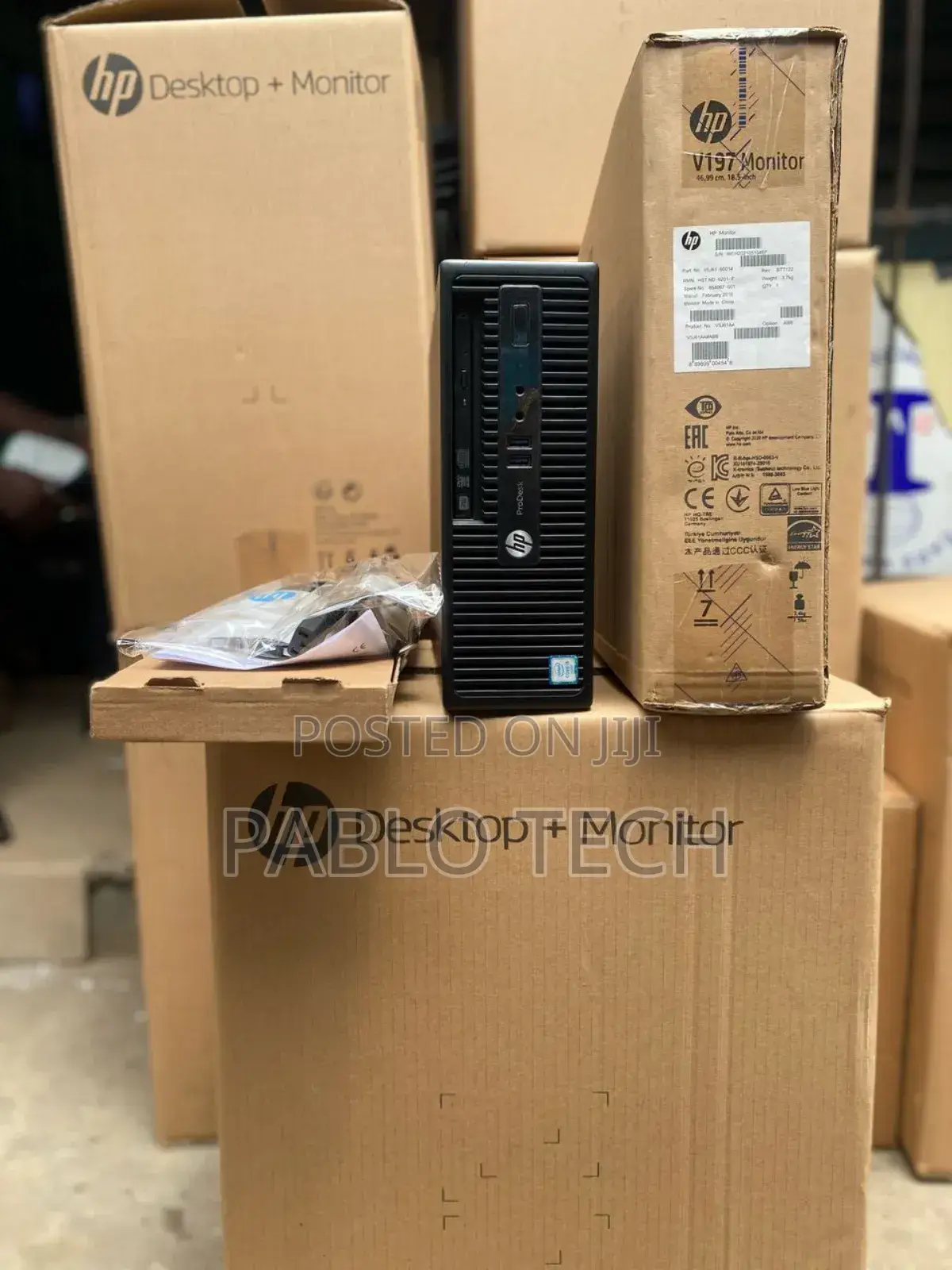New Desktop Computer HP ProDesk 400 8GB Intel Core I5 SSD 256GB