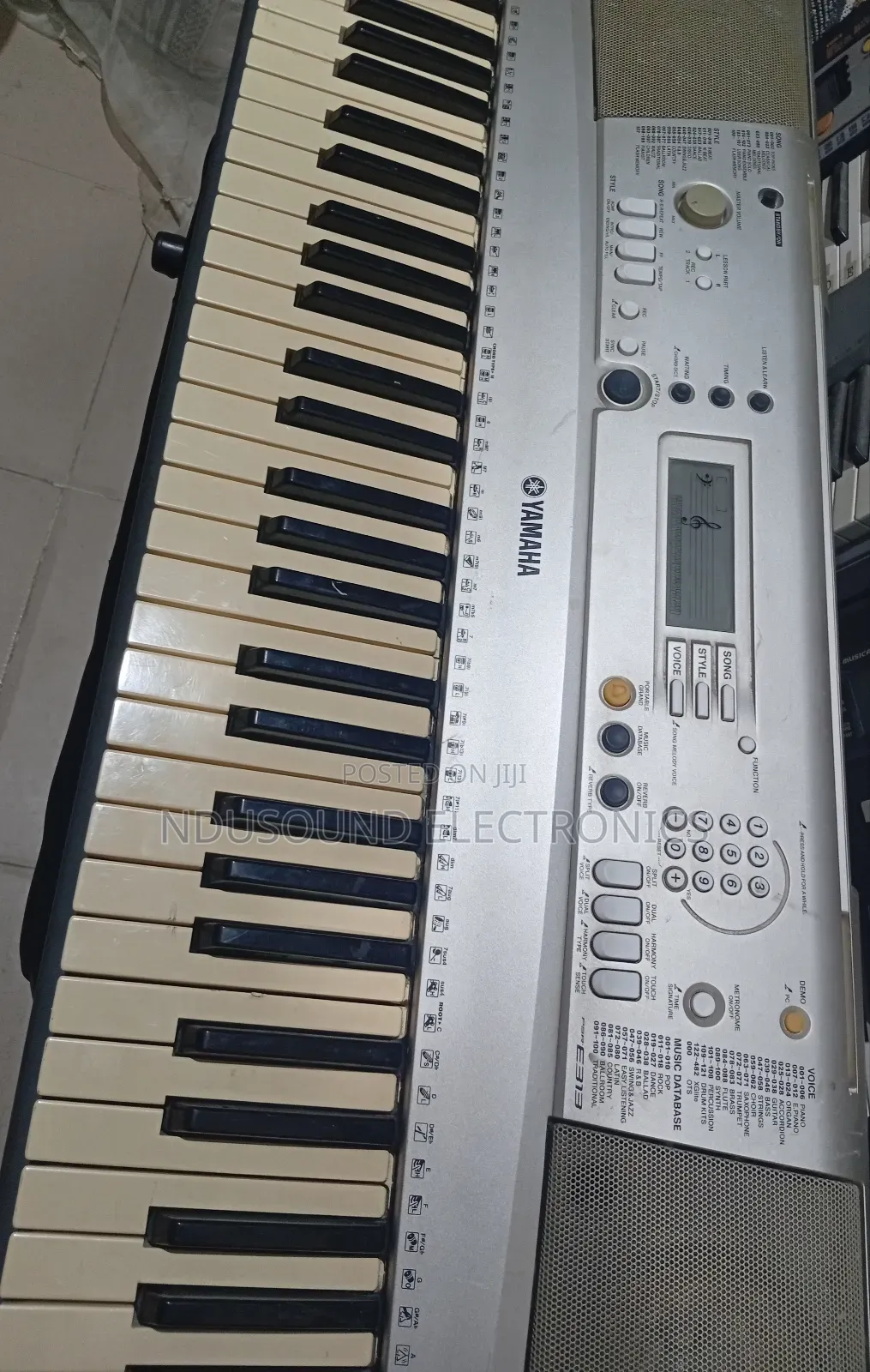 Uk Used Yamaha PSR E313