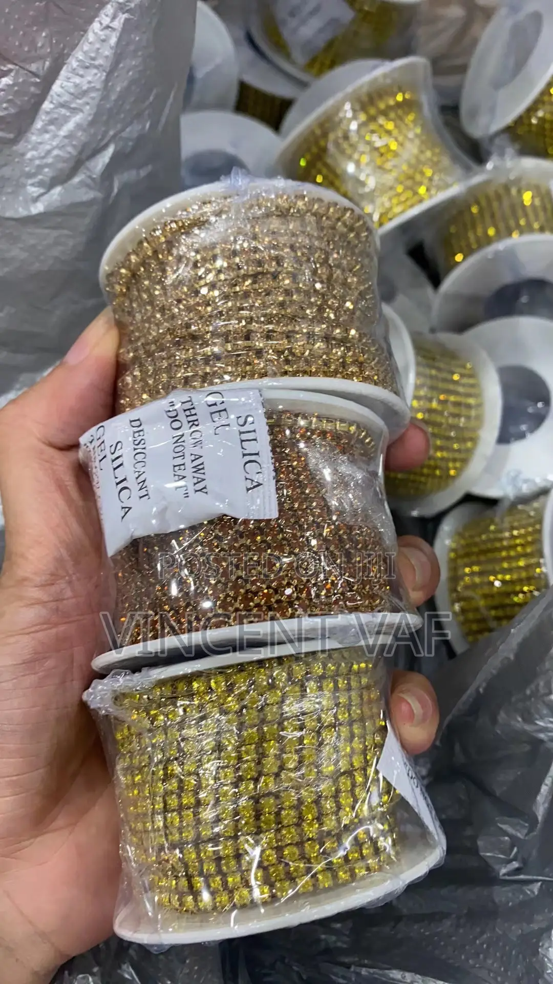 Cupchains for Clothe Adornment