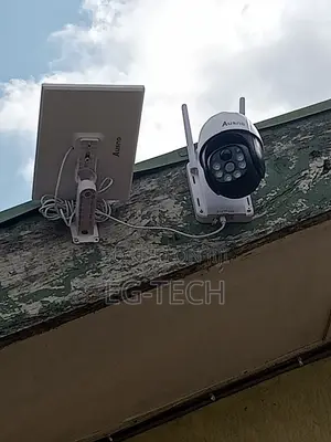 Single Lens Solar CCTV Camera, (Payment on Delivery)