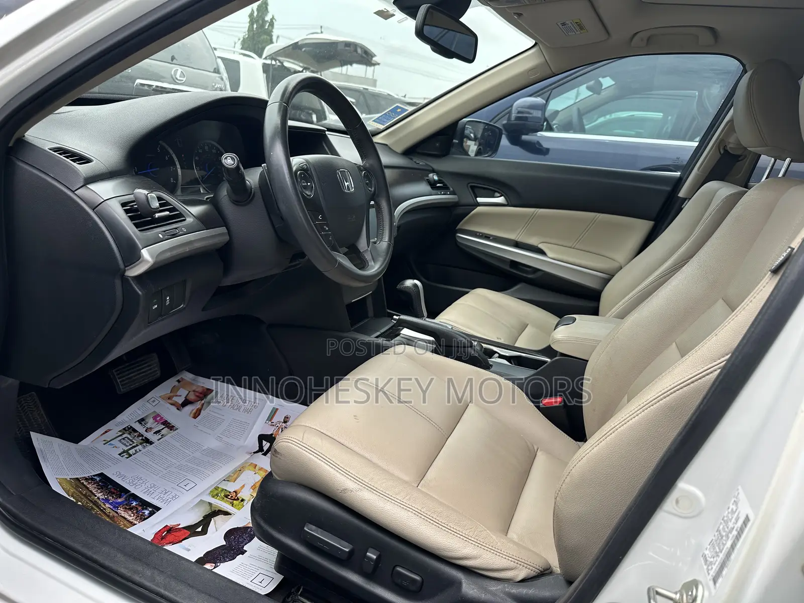 Honda Crosstour 2015 White
