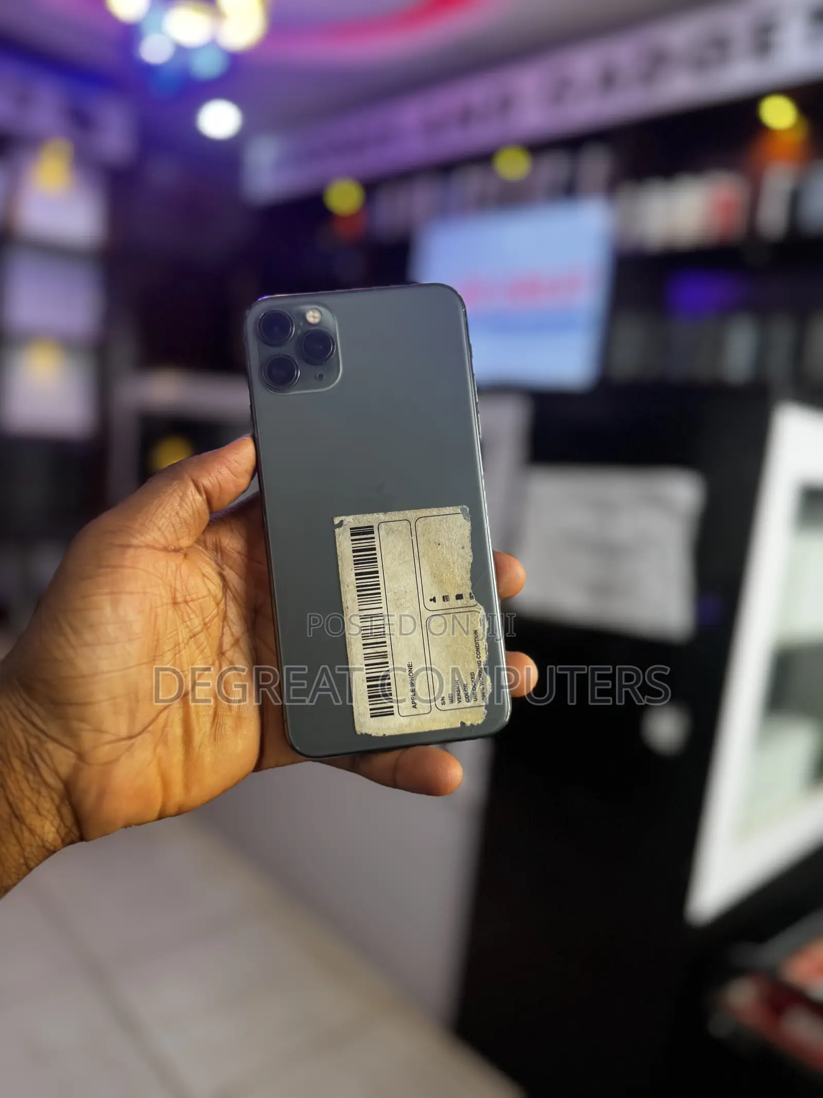 Apple iPhone 11 Pro Max 64 GB Black