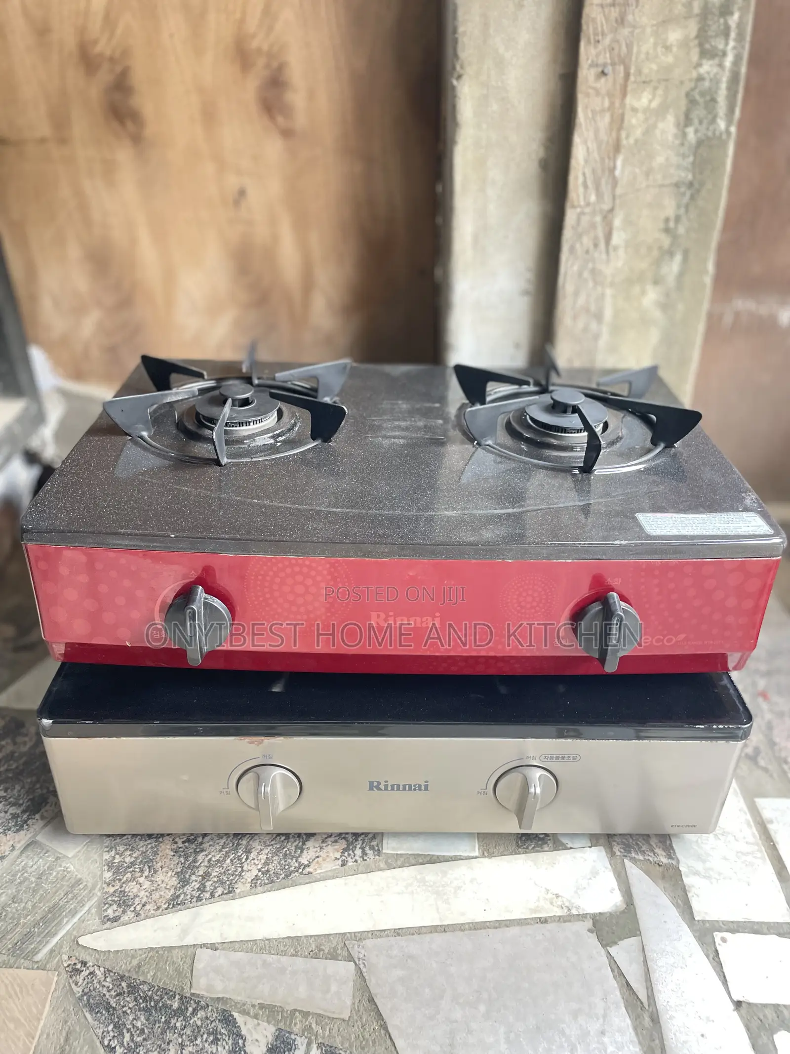 Rinnai Two Bunners Automatic Gas Cooker
