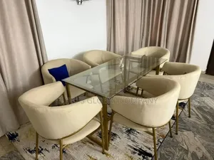 6 Seaters Unique Lovely Foreign Dining Set