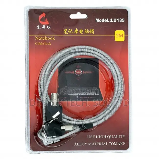 Laptop Lock Key Type - Lu185 - 2m