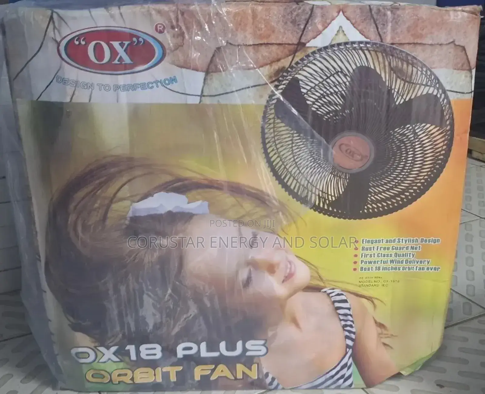 Ox 18 Plus Orbits Fan