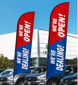 Flying Banner for Car Dealer Ship