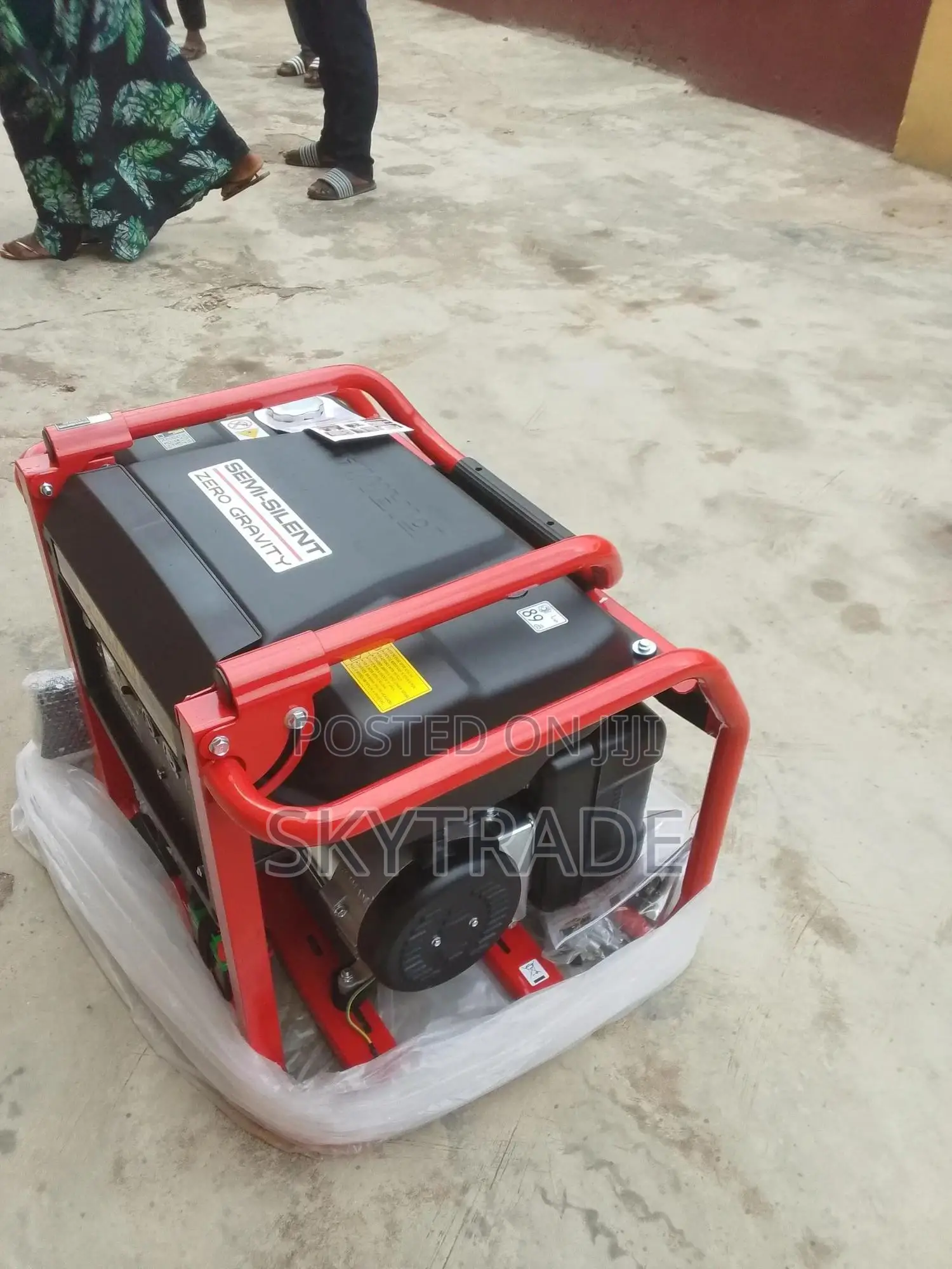 Sumec Petrol Generator 7.5kva Key Start, High Power + Wheel