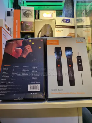 Porodo Handy Wireless Duo Mic With Reciever