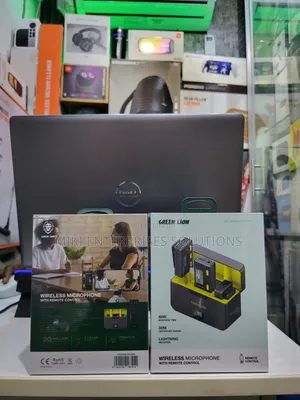 Green Lion Wireless Microphone With Remote Control Lightning