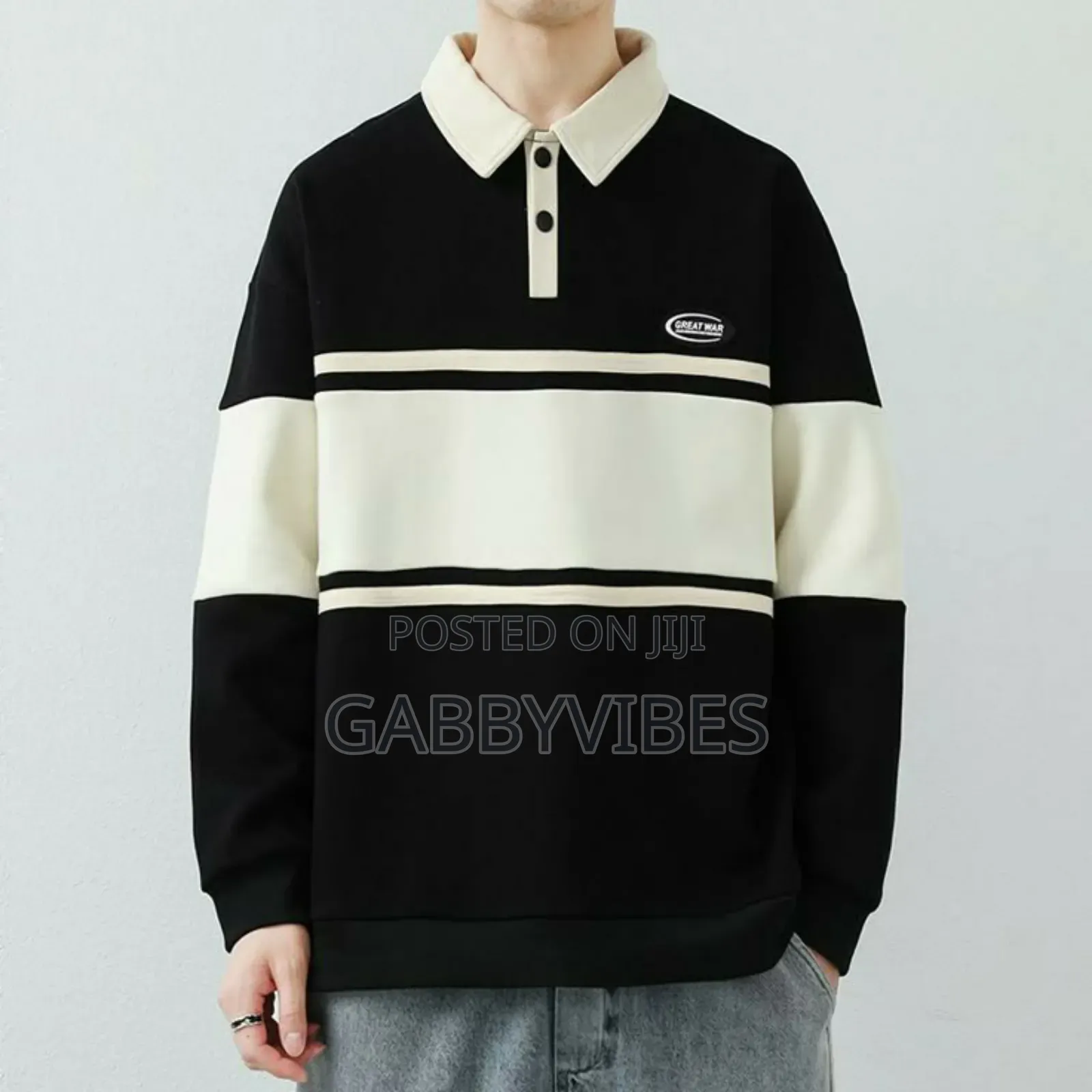 Colonel Collar Sweatshirt
