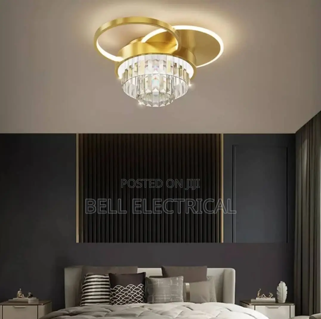 Modern Led Crystal Ceiling Lamp