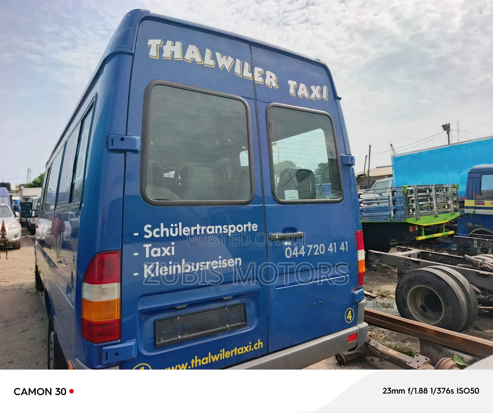 Mercedes-Benz Sprinter 2004 Blue
