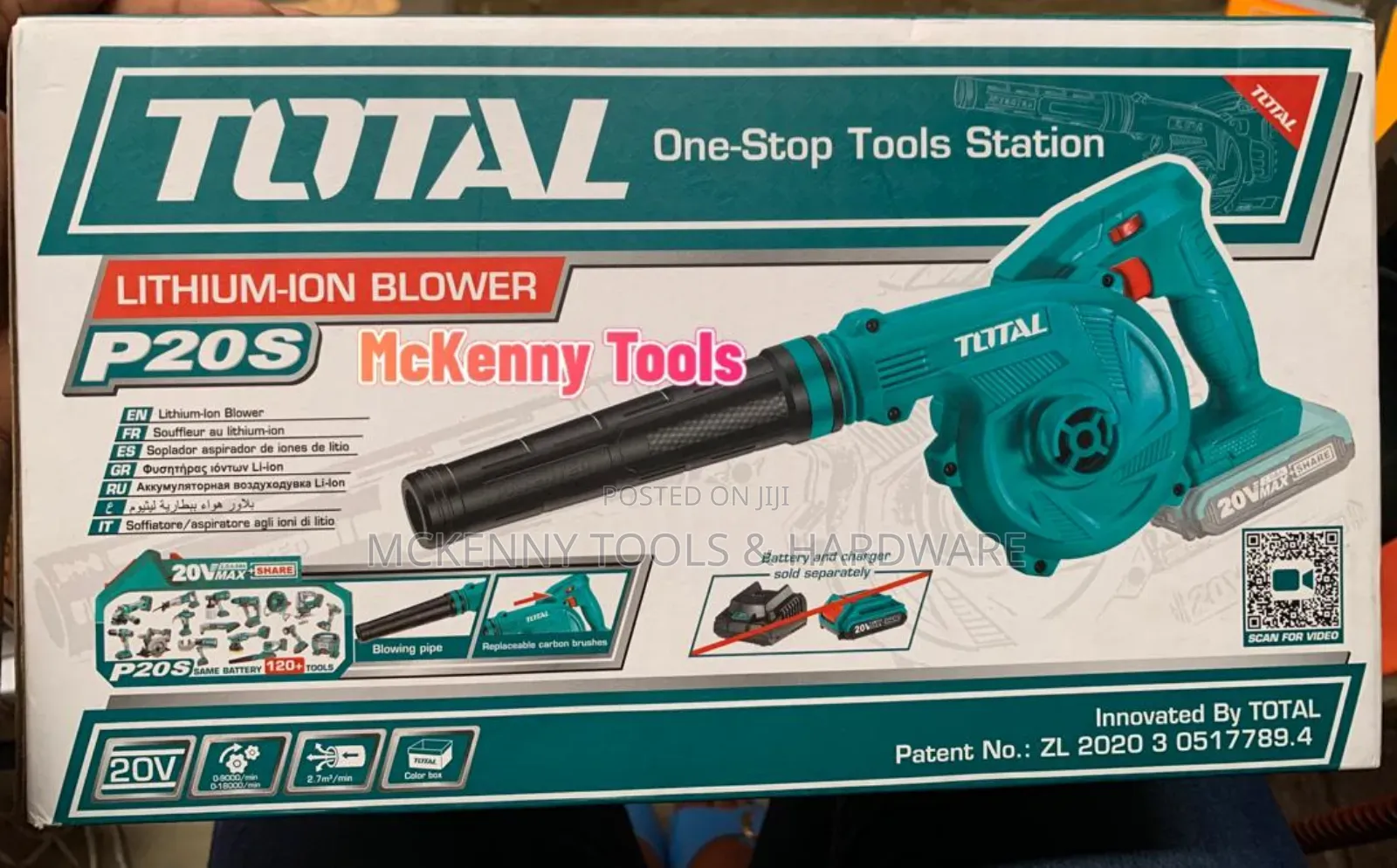 Total Tabli200181 20v Air Blower