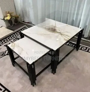 Square Design Center Tables, 2 In 1
