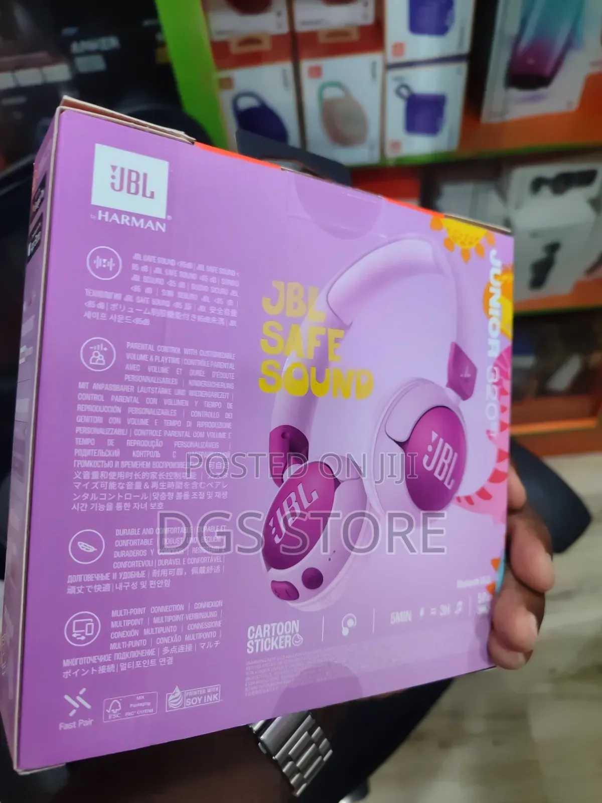 JBL Junior 320bt Bluetooth Headphone