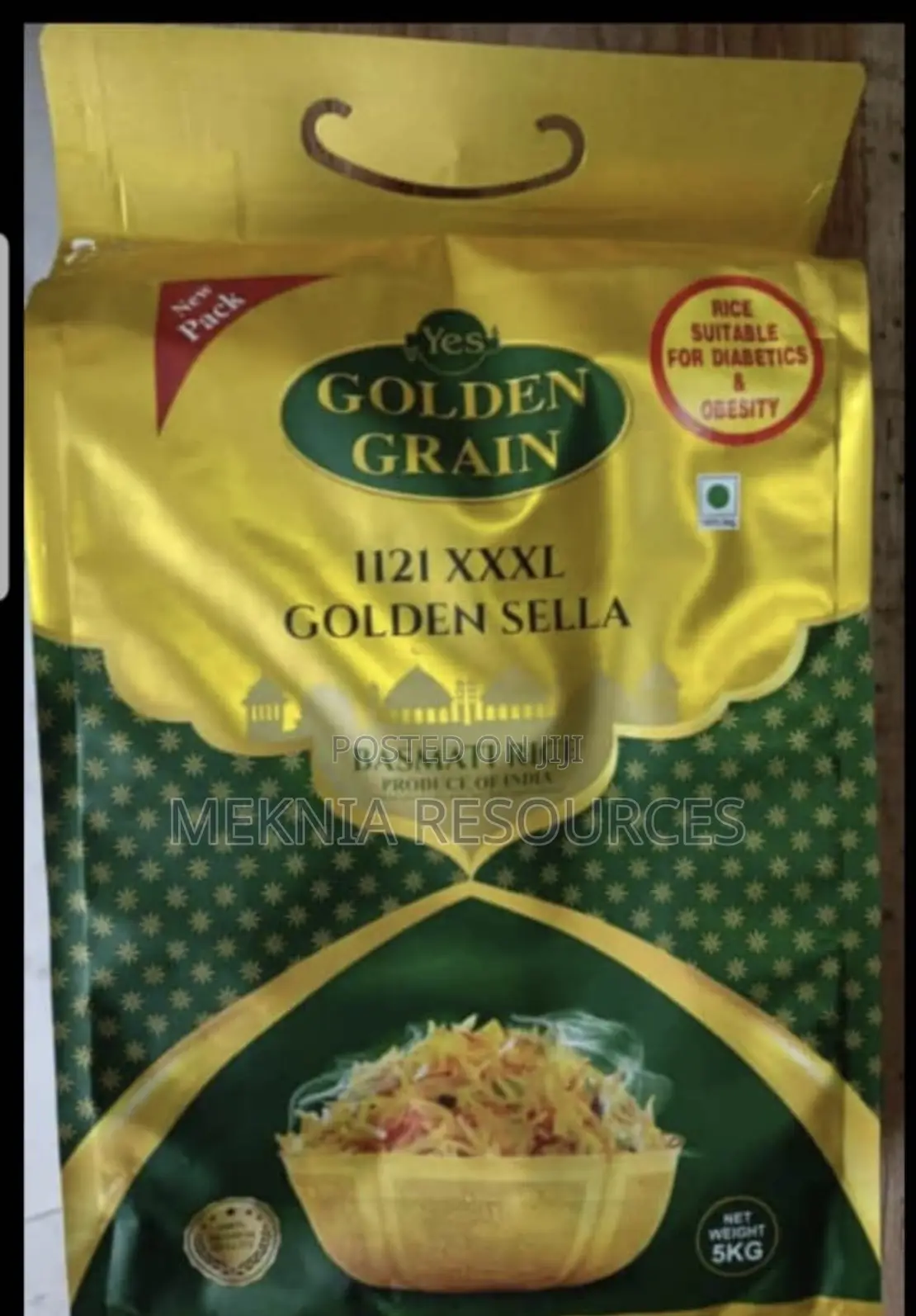 Golden Grain Basmati Rice Substitute for Diabetics 5kg