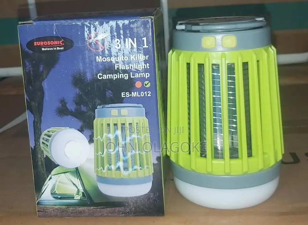 3 in 1 Mosquito Killer/Flashlight/Camping Lamp