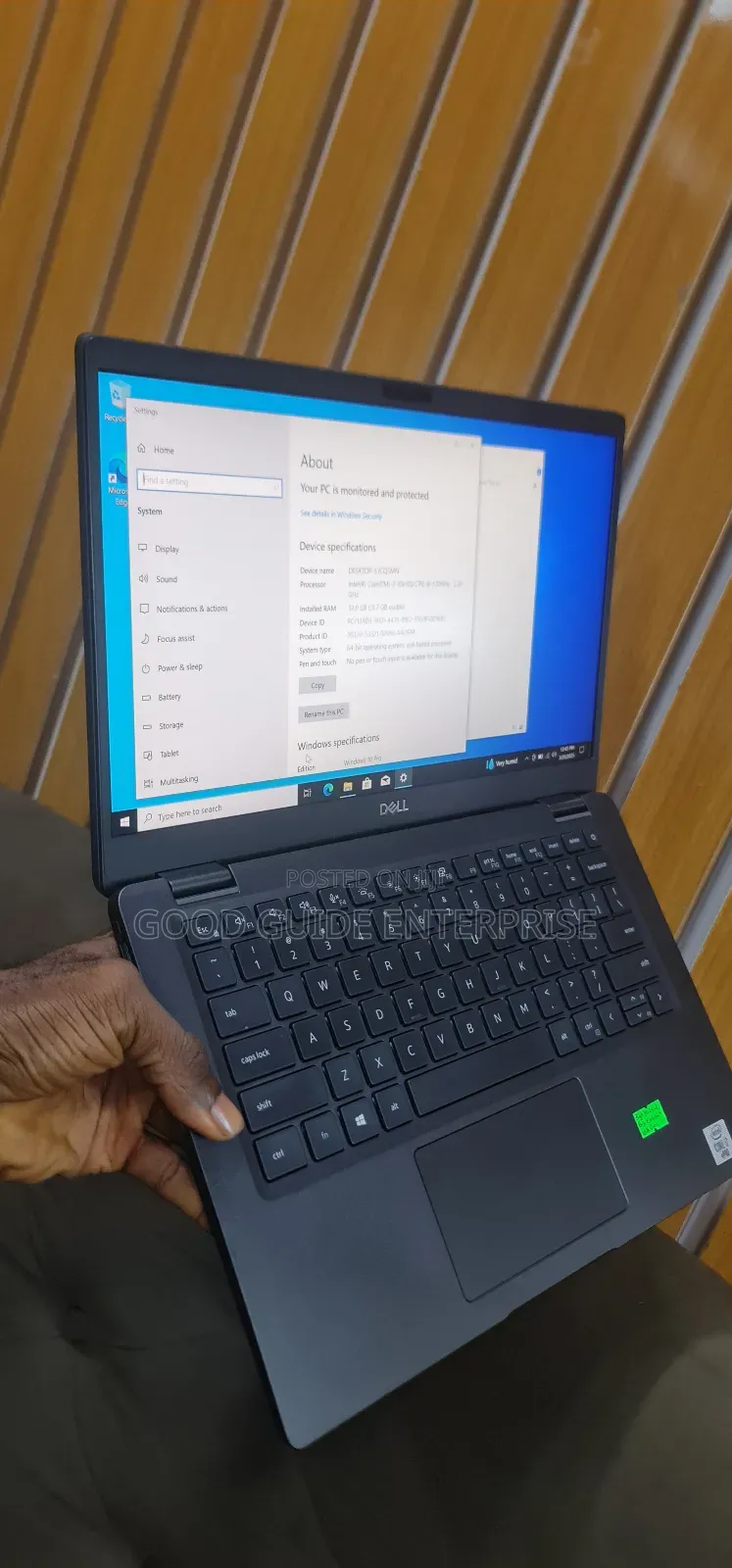 Laptop Dell Latitude 7300 32GB Intel Core I7 SSD 512GB