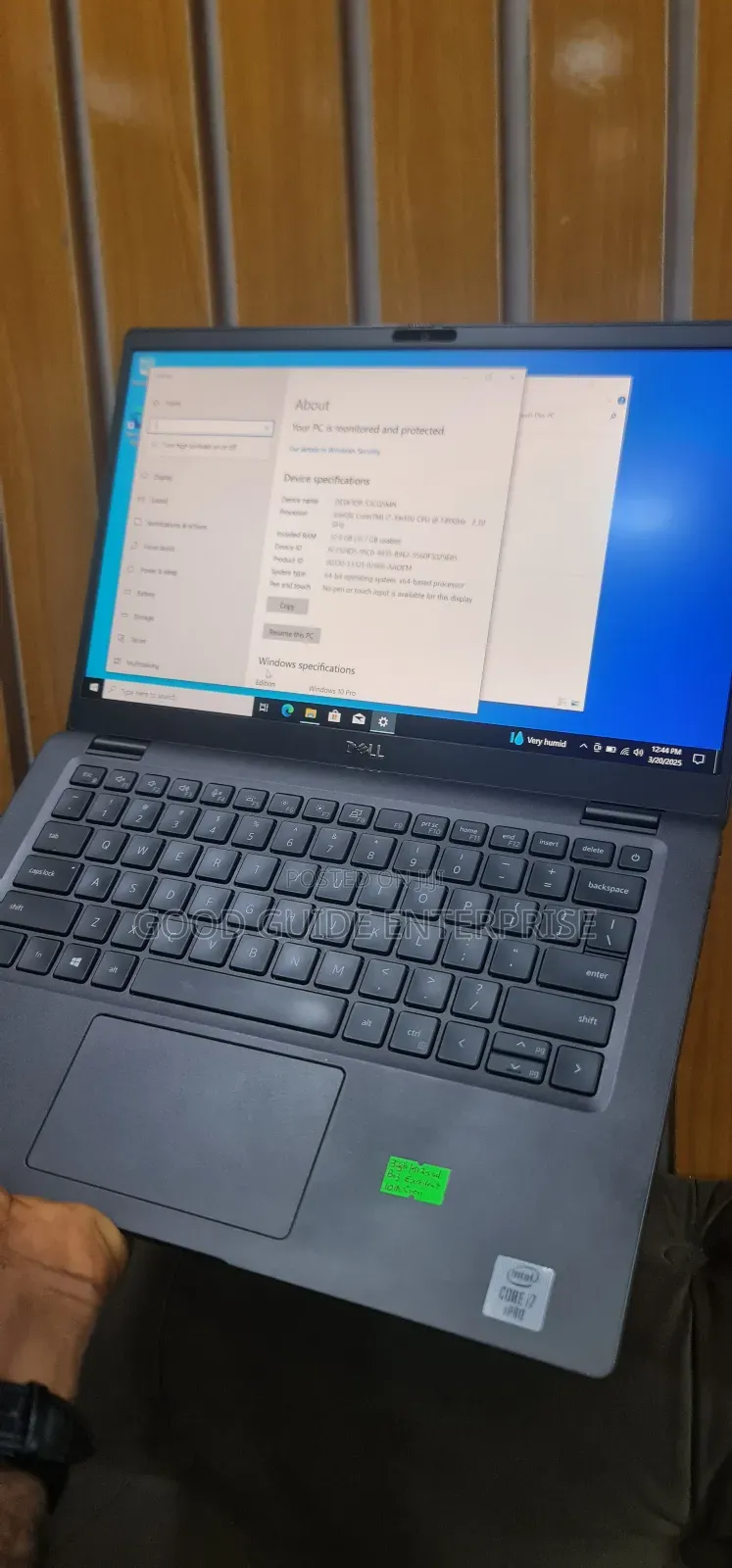 Laptop Dell Latitude 7300 32GB Intel Core I7 SSD 512GB