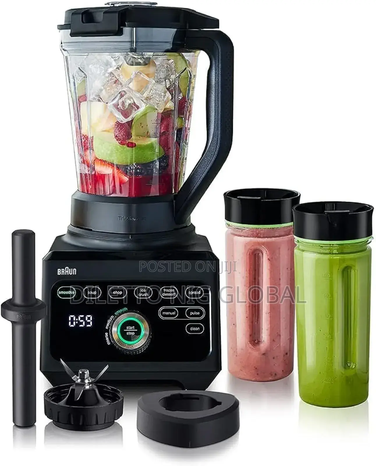 Braun Premium Power Blender Smoothie Maker With 18 Functions