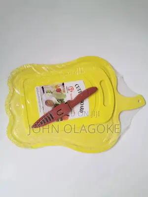 2in1 Cutting Board With Knife Souvenir Items