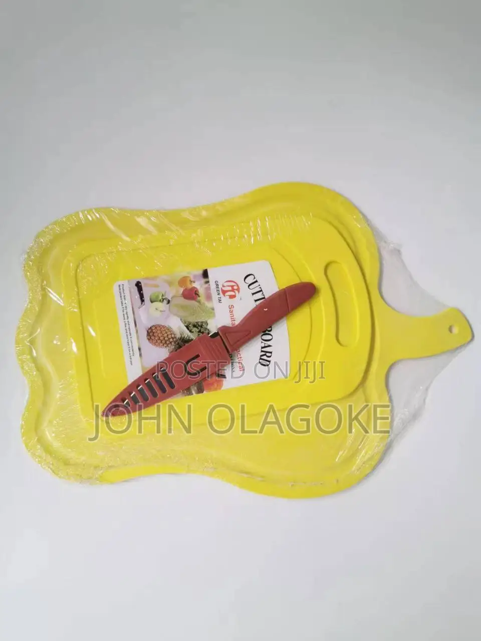 2in1 Cutting Board With Knife Souvenir Items