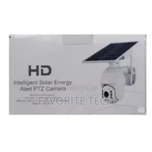 5mp Solar 4g 360° PTZ Surveillance Camera With 6 Batteries