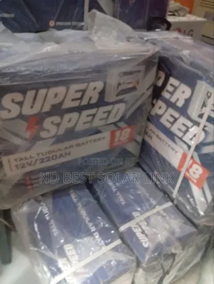 220ah Superspeed Tubular Battery