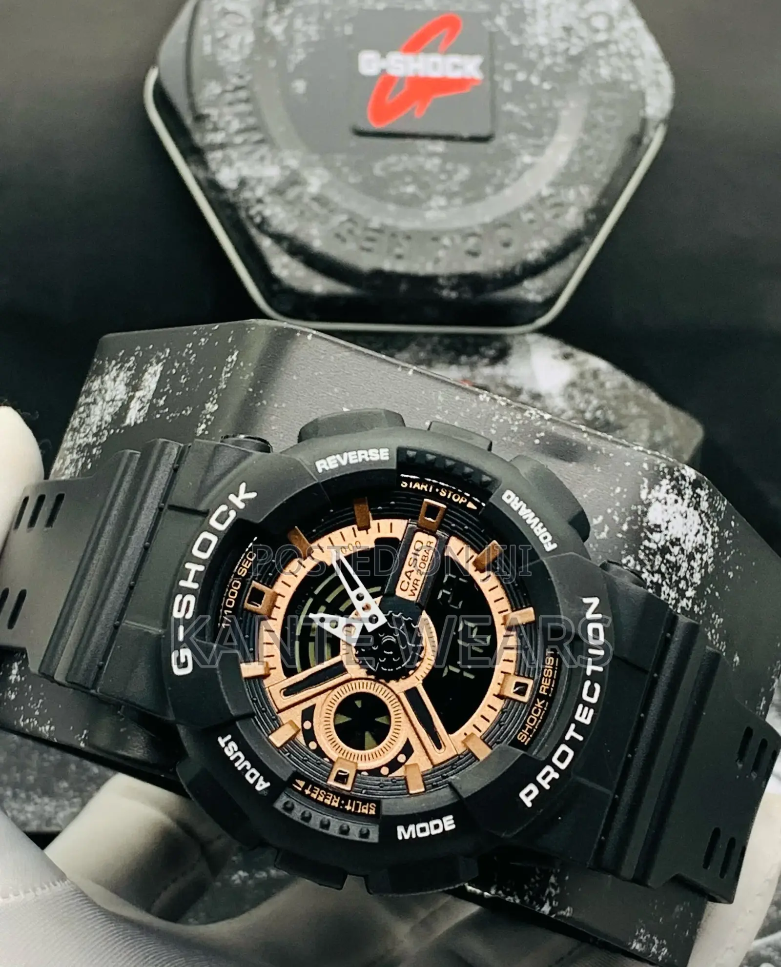 Deadpool Double Time Gshock With Box