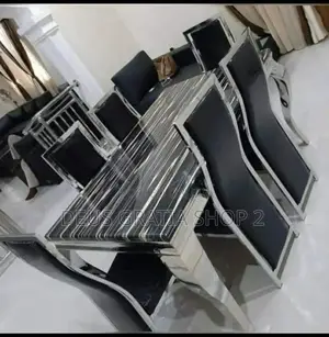Marble Dining Table and 6 Chairs