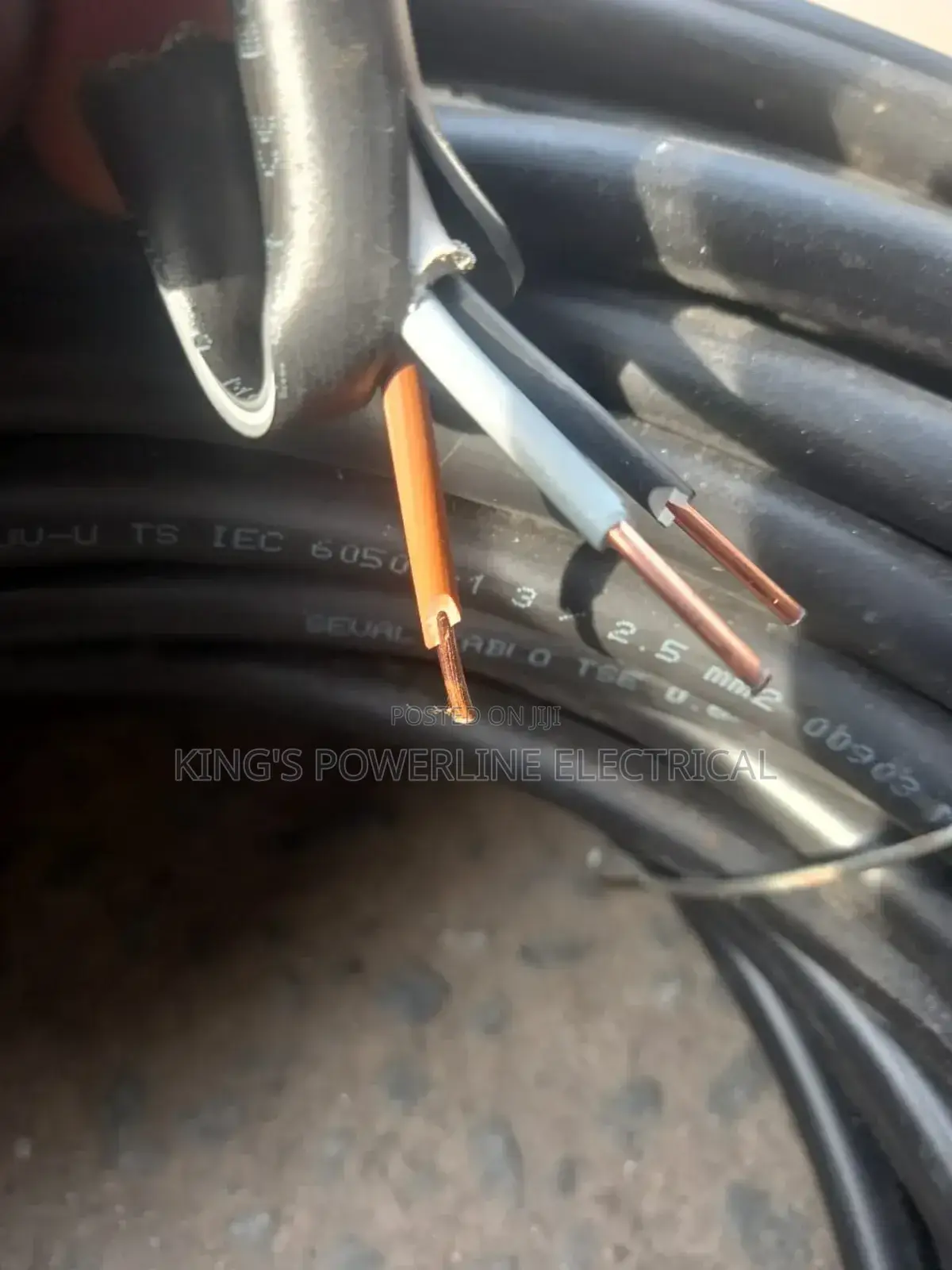 2.5mm 3 Core German Cable