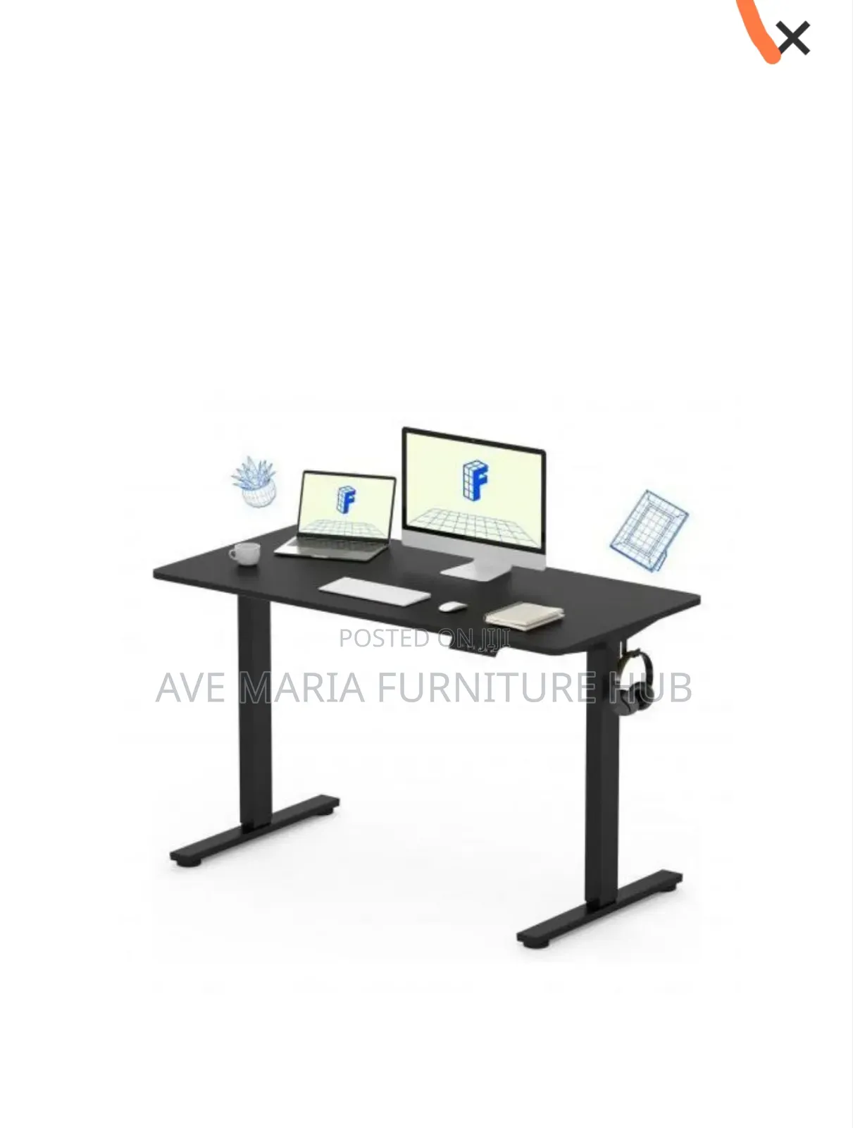 Electric Adjustable High Desk.