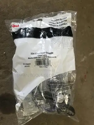3m Safety Chemical Splash Goggle