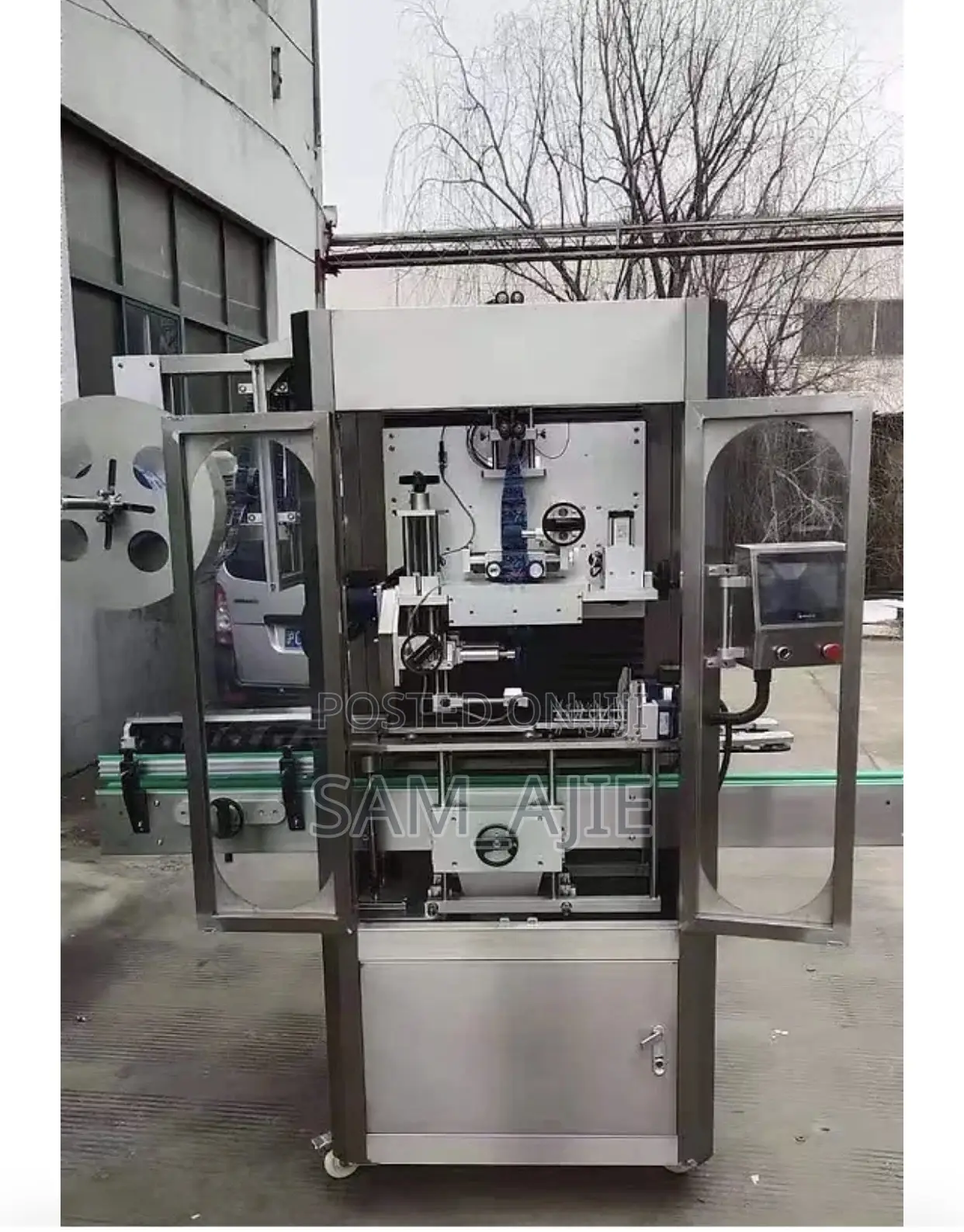Automatic Bottle Labelling Machine