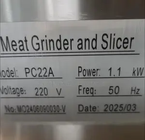 Meat Grinder and Slicer