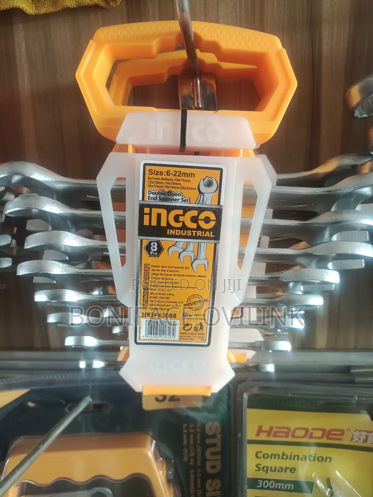 Double Open End Spanner Set Ingco