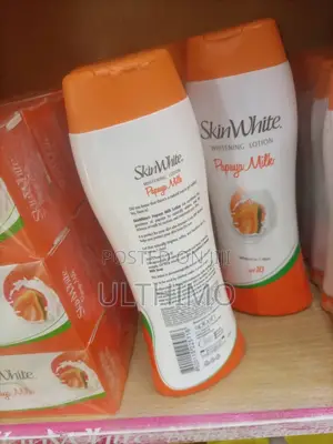 Skin White Whitening Lotion Papaya Milk SPF 10