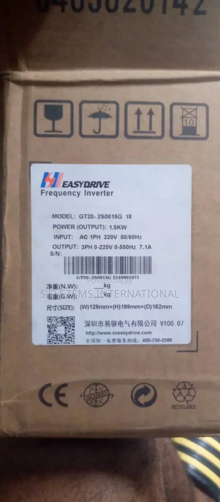 2hp 220v Easy Drive